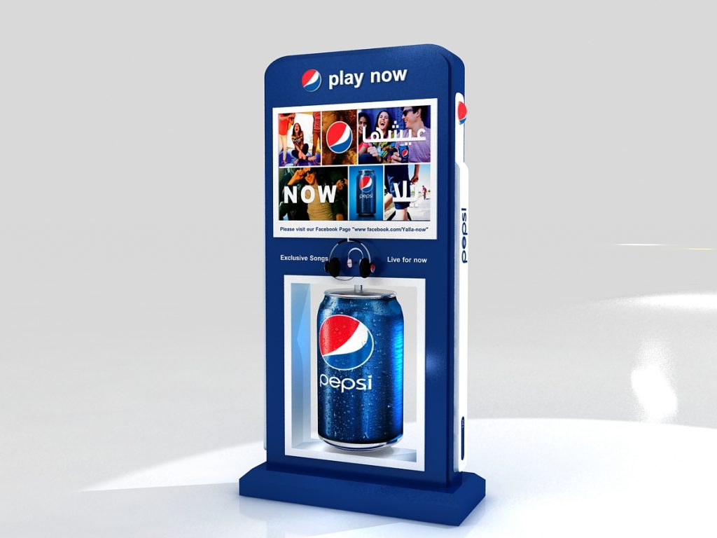 Display reklamowy Pepsi